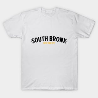 New York South Bronx - South Bronx Schriftzug - Bronx Hip Hop - T-Shirt